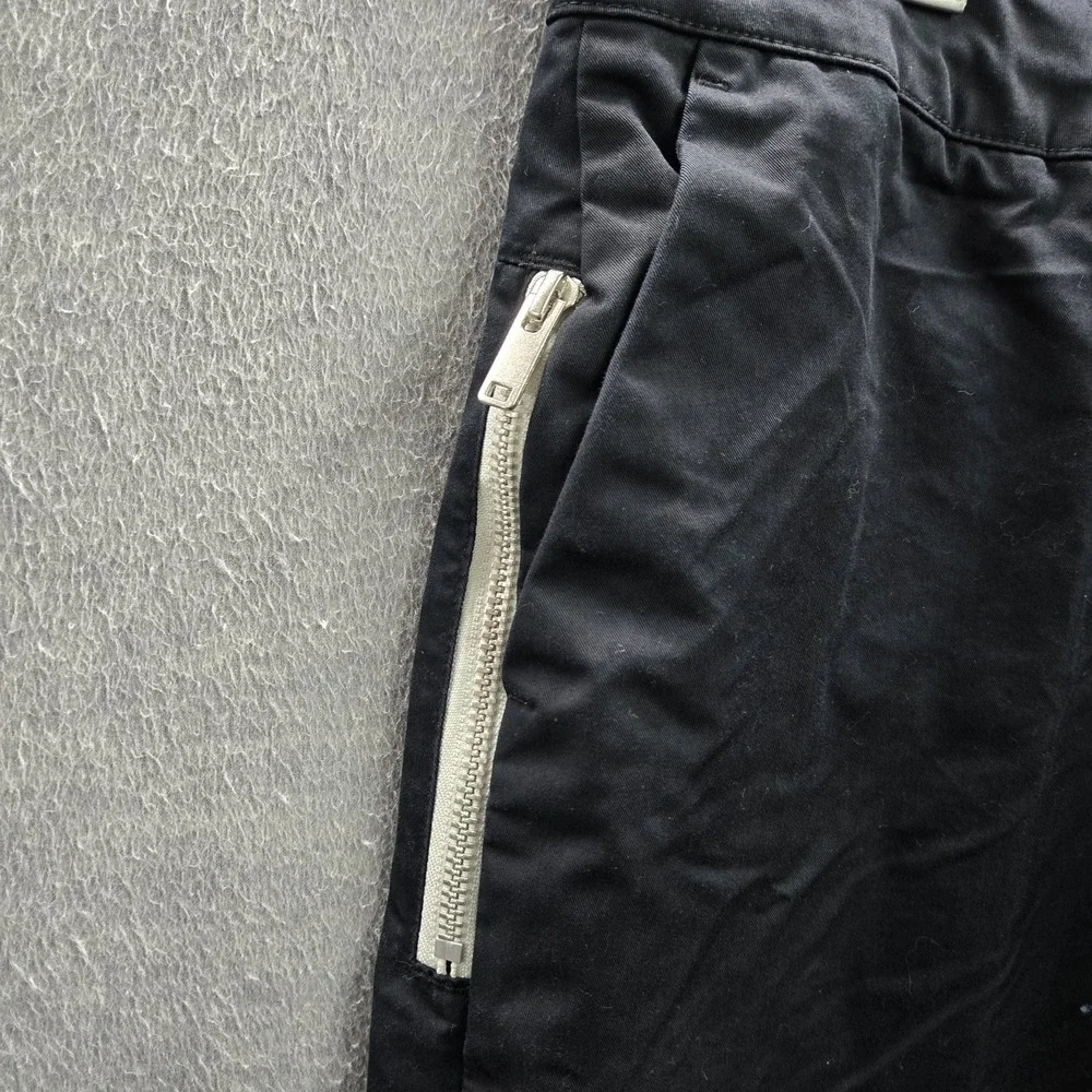Nike Men Activewear Pants 34 Black Woven Unlined Essential Crop 25